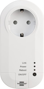 brennenstuhl WiFi Steckdose mit 433 MHz Sender WA 3600 LRF01