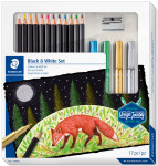 STAEDTLER Kit de dessin Black & White Design Journey STAEDTLER Kit de dessin Black & White Design Journey