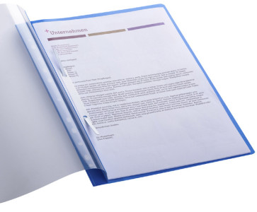 Oxford Chemise de rangement à lamelles, A4, PP, rouge