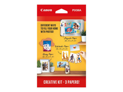 Canon : PIXMA CREATIEKIT2 MG/RP/PP-201 MAGNETIC/RESTRICK Photo papier