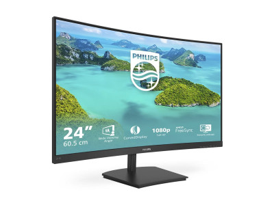 Philips : 23.6IN GAMING 2000:1 MVA PVA 1920X1080 250CD/M2 4MS HDMI/VCGA