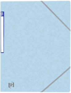 Oxford Chemise à élastique Top File+, A4, aqua