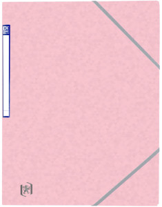 Oxford Chemise à élastique Top File+, A4, aqua