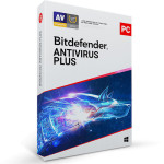 Bitdefender Antivirus Plus, 1 licence, 1 année, Support physique