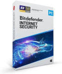 Bitdefender Internet Security, 1 licence, 1 année, Support physique