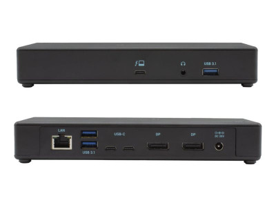 I-Tec : I-TEC THUNDERBOLT3 2X LCD DOCK USB-C COMPATIBLE DP 1.4 PD 85W