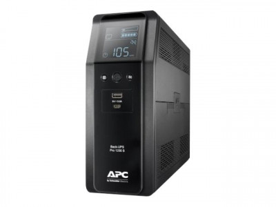 APC Back-UPS Pro BR1200SI Onduleur 720 Watt 1200 VA USB 8 connecteurs de sortie