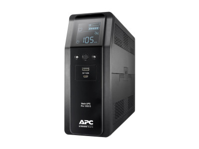APC Back-UPS Pro BR1200SI Onduleur 720 Watt 1200 VA USB 8 connecteurs de sortie