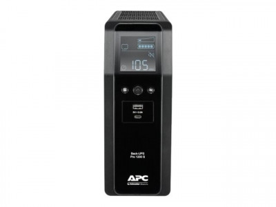 APC Back-UPS Pro BR1200SI Onduleur 720 Watt 1200 VA USB 8 connecteurs de sortie