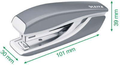 Agrafeuse LEITZ Mini Nexxt WOW 5528, verte, en carton