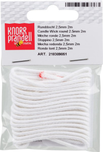 KNORR prandell Mèche ronde pour bougie, diamètre: 1,5 mm