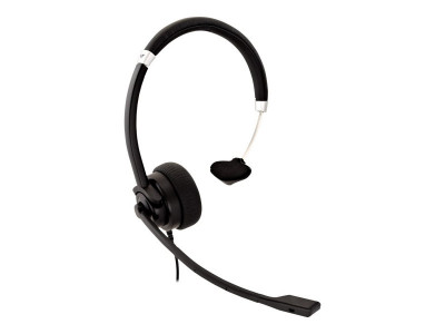 V7 : DELUXE MONO USB HEADSET W/MIC VOL CNTRL 1.8M cable BLK