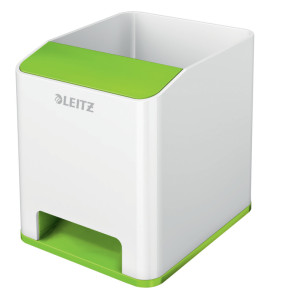 LEITZ Pot à crayons Sound WOW Duo Colour, vert