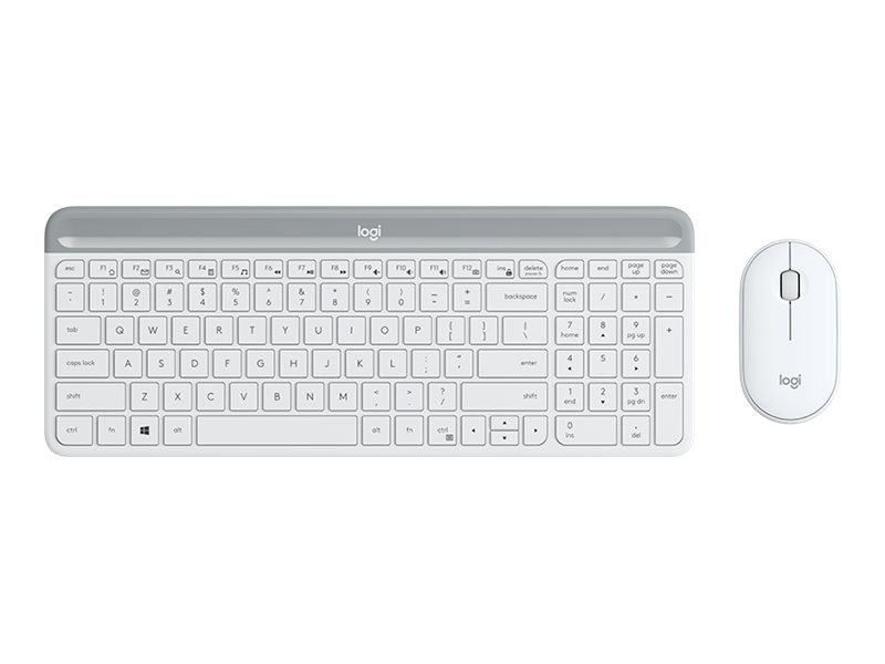 Logitech Slim Wireless Combo MK470 - ensemble clavier et souris