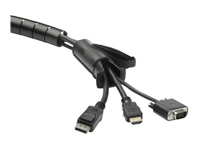 Startech : SPIRAL cable MANAGEMENT SLEEVE 25MM X 1.5M /1X 4.9 - BLACK