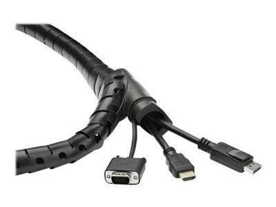 Startech : SPIRAL cable MANAGEMENT SLEEVE 45MMX1.5M /1.8X4.9 - BLACK