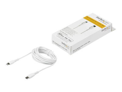 Startech : 2M USB C TO LIGHTNING cable WHITE - ARAMID FIBER