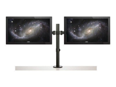 Startech : DESK MOUNT DUAL MONITOR ARM pour UP TO 32IN MONITORS - CROSSBAR