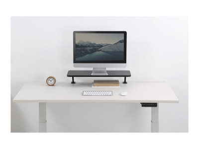 Startech : MONITOR RISER STAND - CLAMP ON MONITOR SHELF - EXTRA WIDE