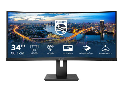 Philips : 345B1C 86.36CM 34IN VA 3440X1440 3000:1 300 CD/QM 21:9