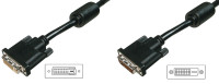 Câble d'extension DVI DIGITUS, 5 m, noir