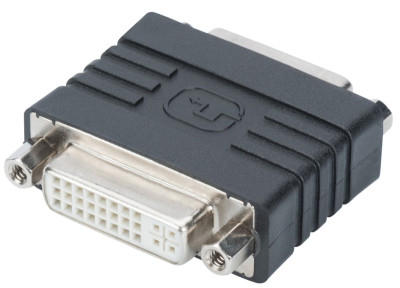 DIGITUS DVI Adapter, DVI-I (24+5) Kupplungen, schwarz