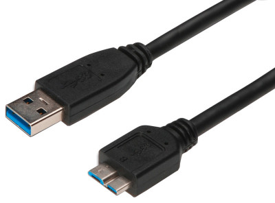 DIGITUS USB 3.0 Anschlusskabel, USB-A - Micro USB-B, 0,5 m