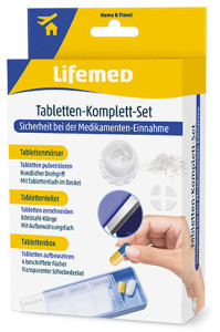 Lifemed Tabletten-Komplett-Set, Kunststoff