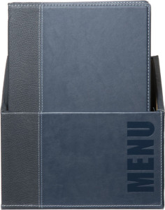 Securit Protège-menus TRENDY, A4, boîte de 20, vert