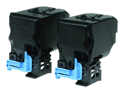 Epson : DOUBLE cartouche toner BLACK S050594 12.000 pages