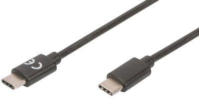 ASSMANN Câble de raccordement USB 3.0, USB-C - USB-C, 1,8 m