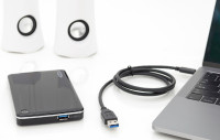 ASSMANN Câble de raccordement USB 3.1, USB-C - USB-A, 1,0 m ASSMANN Câble de raccordement USB 3.1, USB-C - USB-A, 1,0 m