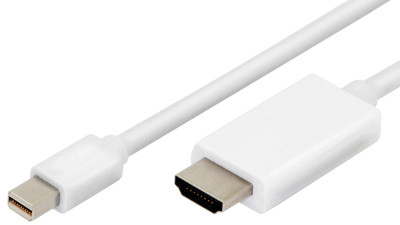 Câble adaptateur DIGITUS Mini DisplayPort, mDP - HDMI-A, 2,0 m