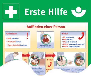 LEINA Hinweisschild Erste Hilfe Info