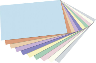 folia Papier teinté PASTEL, A4, 130 g/m2