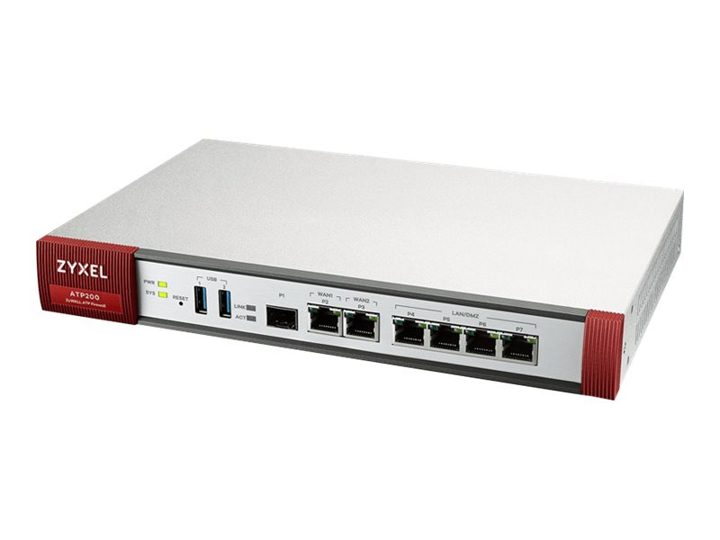 Zyxel : ZYXEL ATP 10/100/1000 2WAN 4LAN/DMZ PORTS 1SFP