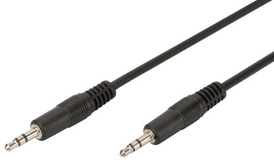 Câble audio DIGITUS, 2 prises jack 3,5 mm, 1,5 m