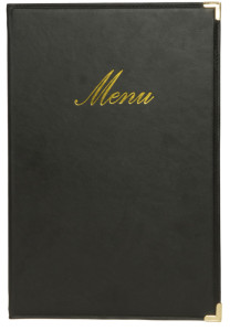 Securit Protège-menus CLASSIC, A4, marron