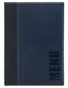 Securit Protège-menus TRENDY, A4, bleu