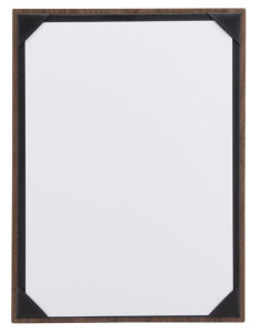 Securit Porte-menu WALNUT Album, A4