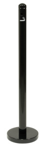 Securit Système cendrier au sol SMOKER POLES - socle, argent