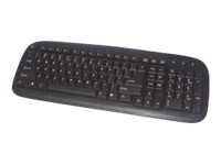 MCL Samar : CLAVIER USB AZERTY pour PC 105T- NOIR fr