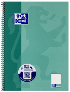 Oxford Cahier spiralé, A5+, pointillé, 160 pages