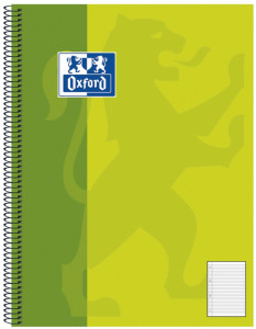 Oxford Cahier spiralé, A5+, pointillé, 160 pages