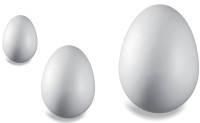 uf en polystyrène KNORR Prandell, hauteur : 100 mm, blanc uf en polystyrène KNORR Prandell, hauteur : 100 mm, blanc