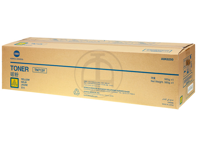 Toner Konica Minolta A8DA250 / TN324Y Jaune - Origine - Neuf (emballage Ouvert)