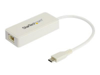 Startech : USB-C ETHERNET ADAPTER - avec EXTRA USB PORT