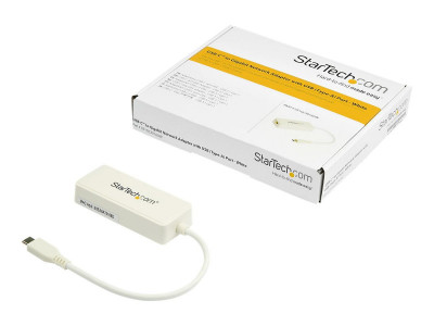 Startech : USB-C ETHERNET ADAPTER - avec EXTRA USB PORT
