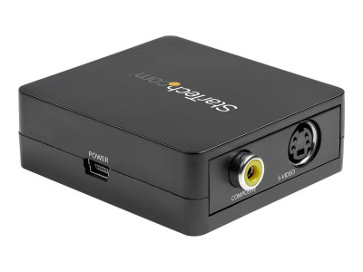 Startech : 1080P VGA TO RCA CONVERTER - USB POWERED - S-VIDEO INPUT