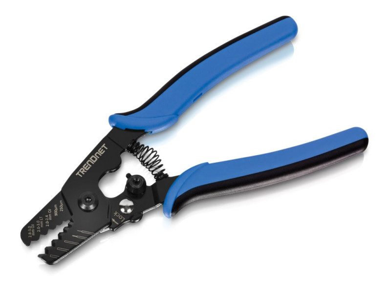 TrendNet : FIBER OPTIC STRIPPING TOOL .